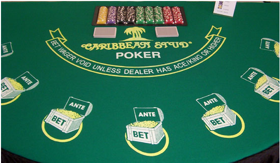 Caribbean stud poker live casino