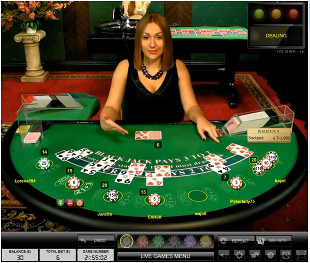 Live Blackjack with early Payouts