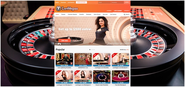 Leo Vegas Casino Live Games