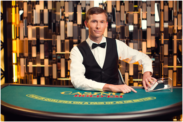 Live Casino Hold'em Progressive jackpot Canada
