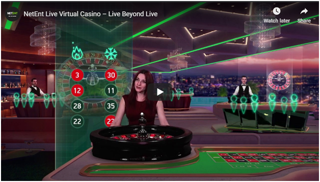 Games offered by NetEnt Live casinos to play for free