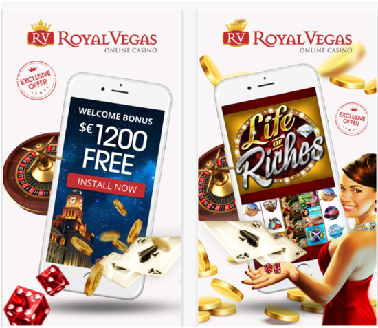 Royal Vegas slot app