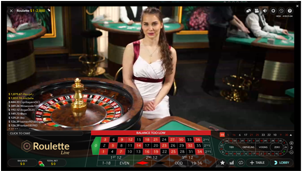 Ruby Fortune live dealer